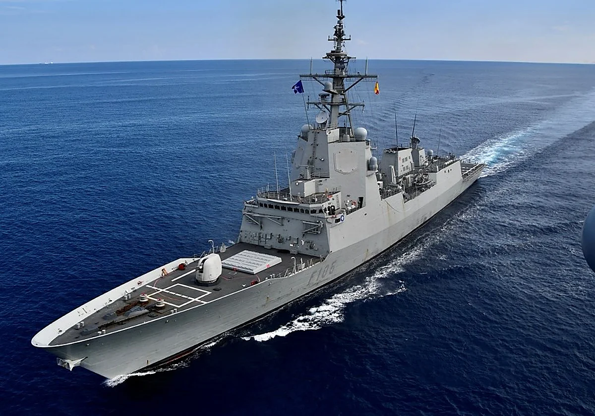 Cinco claves de la Cristóbal Colón, la fragata de élite enviada a Chipre