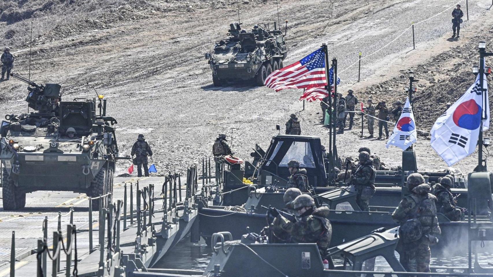 Corea del Norte amenaza con "terribles consecuencias" tras desplegar EEUU y Seúl 18.000 militares: 'Os vigilamos de cerca'