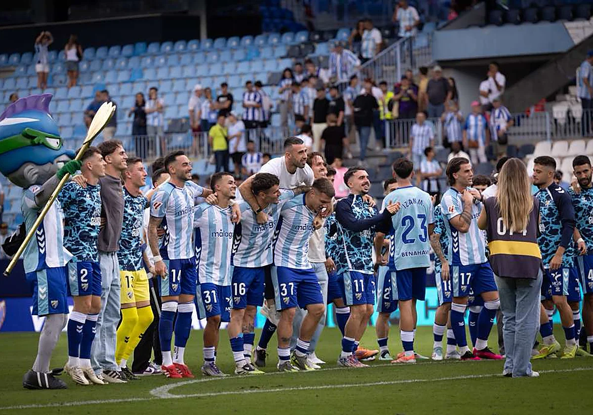 Los horarios de los partidos del Málaga en Semana Santa