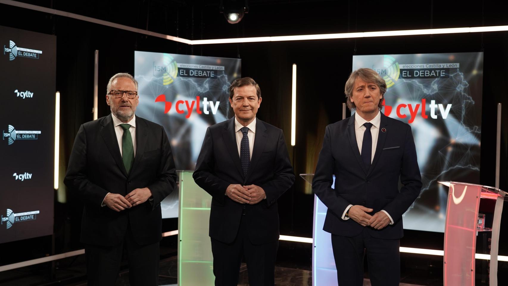 Mañueco no cede ante Pollán por la inmigración: “Aquí se viene llorado”, y Martínez debate en modo oposición