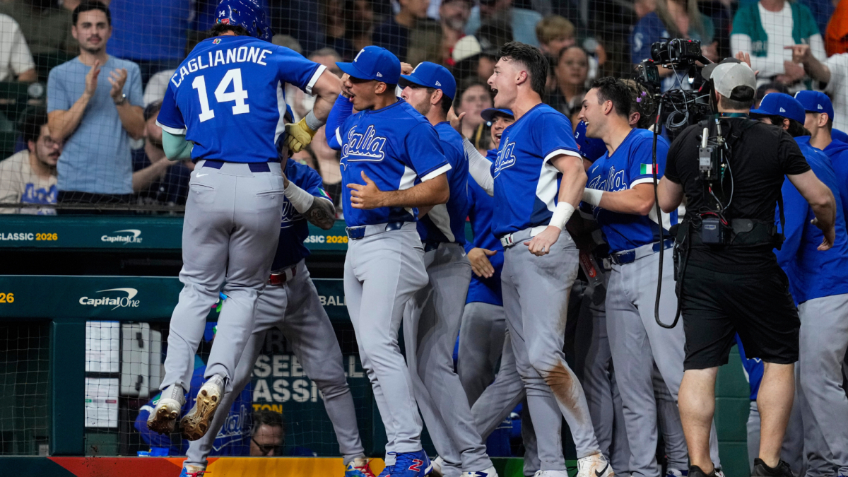 ¡Italia derrota a EE.UU. en su casa en el Clásico Mundial de Béisbol y logra una hazaña sin precedentes!