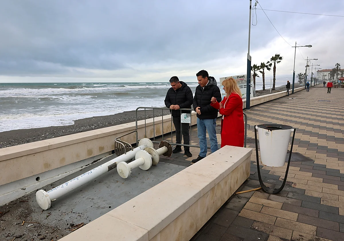 Torrox cifra en casi 200.000 euros los daños provocados por el tren de borrascas