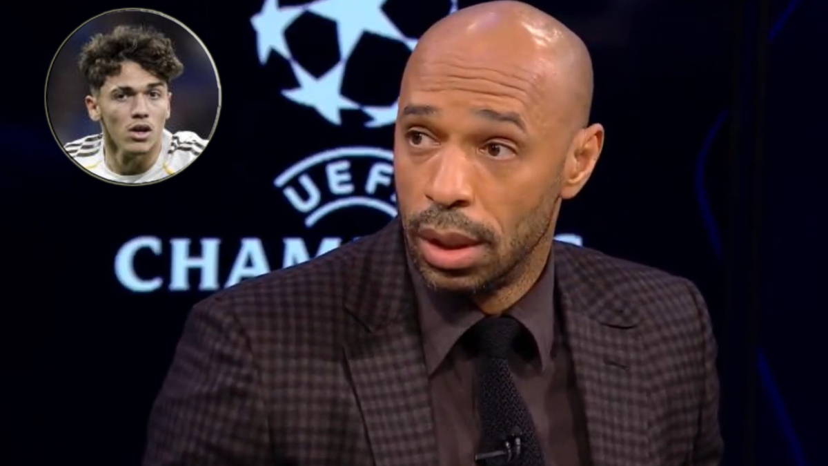 Thierry Henry se rinde a Pitarch y al Madrid: "No sé cómo pronunciar su nombre, pero... ¡qué partido ha hecho!"
