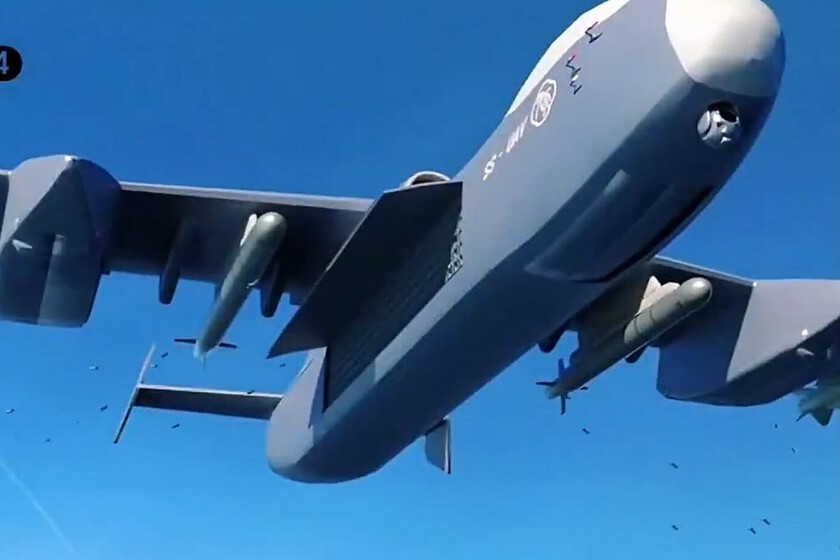 China acaba de probar con éxito lo más parecido a un plan de dominación mundial: un dron nodriza con 16 toneladas de sorpresas