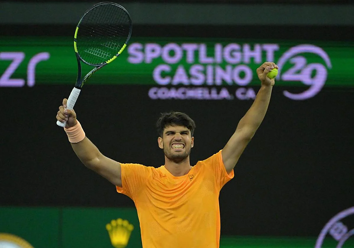 Alcaraz alcanza sus quintas semifinales en Indian Wells