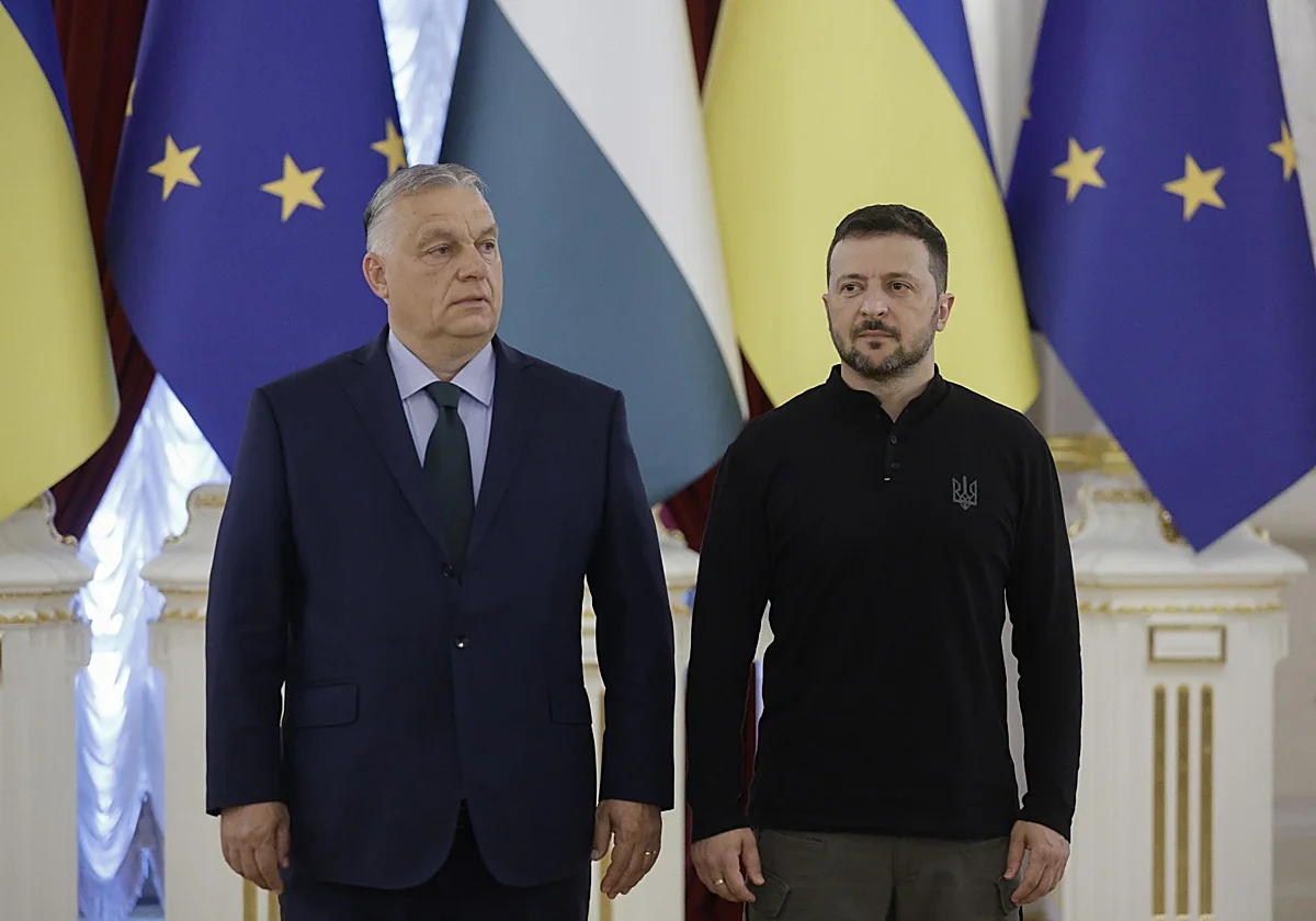 Orbán acusa a Ucrania de financiar al partido de la oposición favorito para las elecciones en Hungría