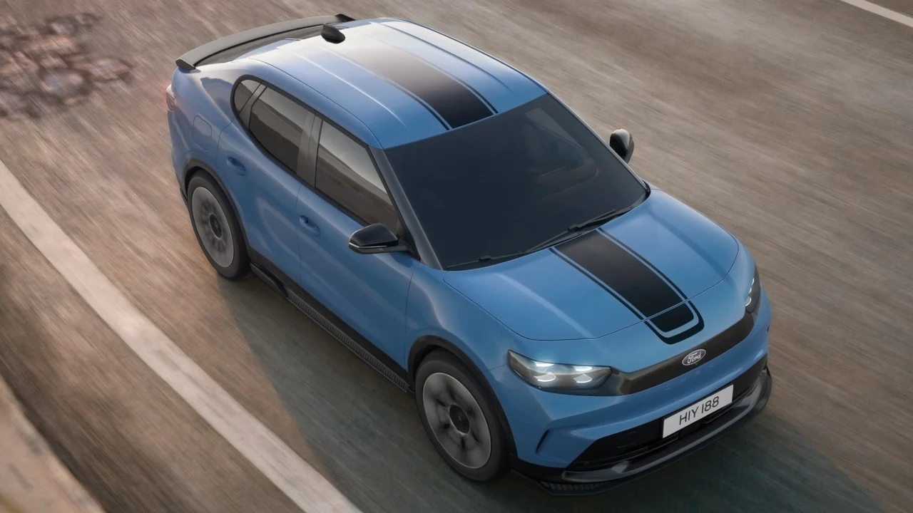 El Ford Capri Collection presume de llantas de 21 pulgadas y presencia, pero lo mejor es su espíritu radical