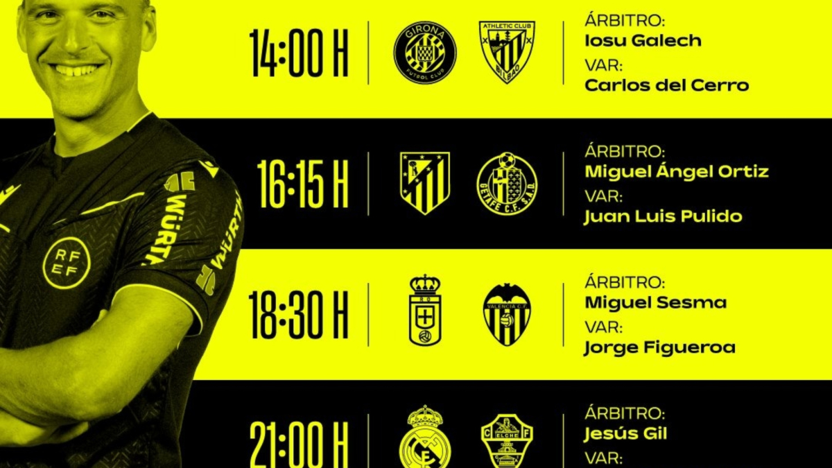 Un árbitro madrileño dirigirá el Atlético-Getafe