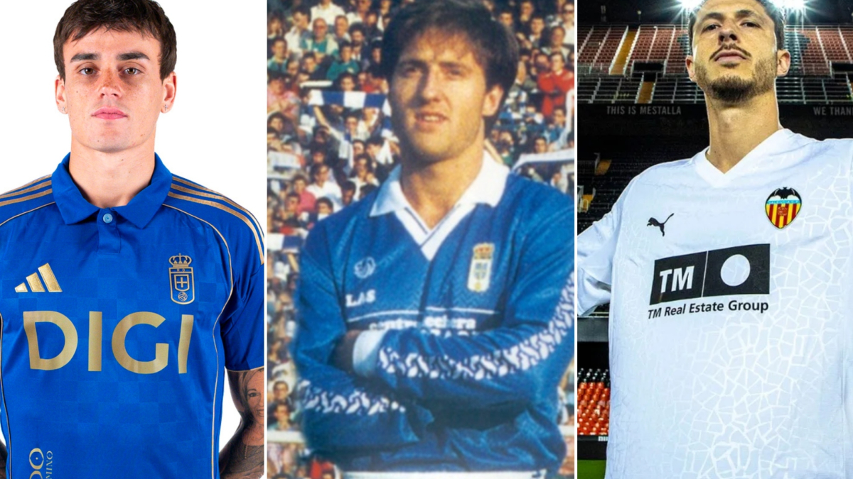 Una 'cadena' de mediocentros del pasado y del presente del Oviedo-Valencia