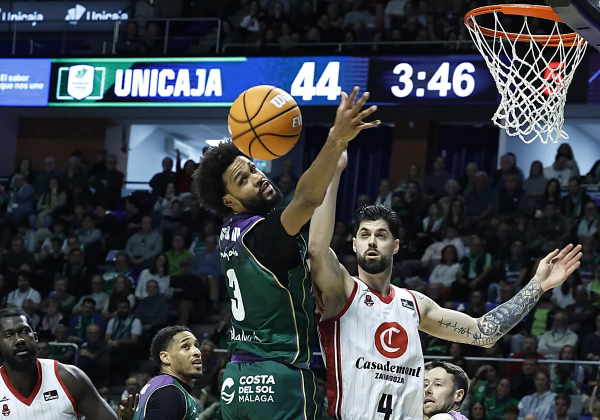 Los datos del mejor partido del Unicaja esta temporada