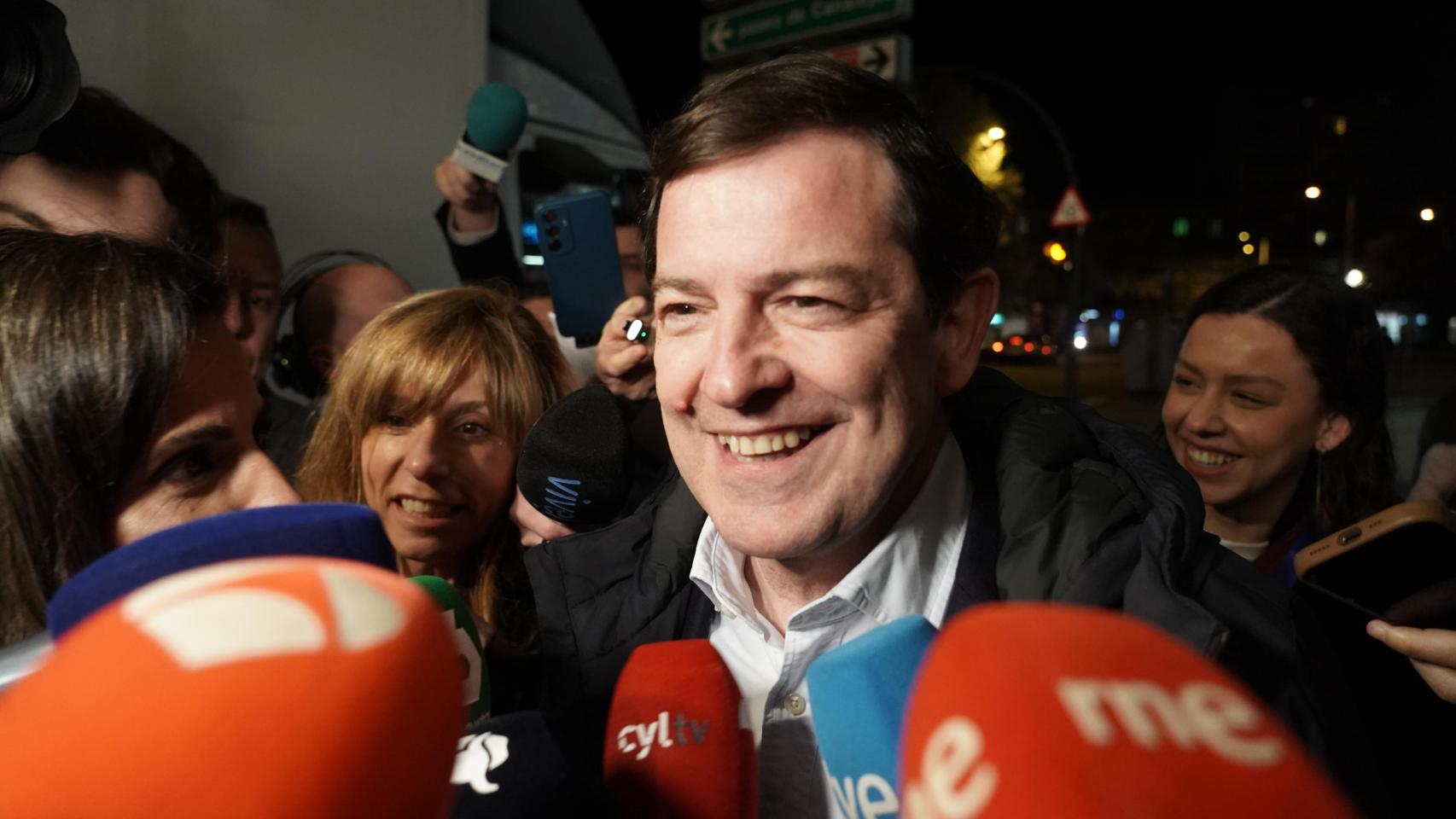 Mañueco se compromete a dialogar para lograr un gobierno "para todos": "Empieza el nuevo futuro para nuestra tierra"