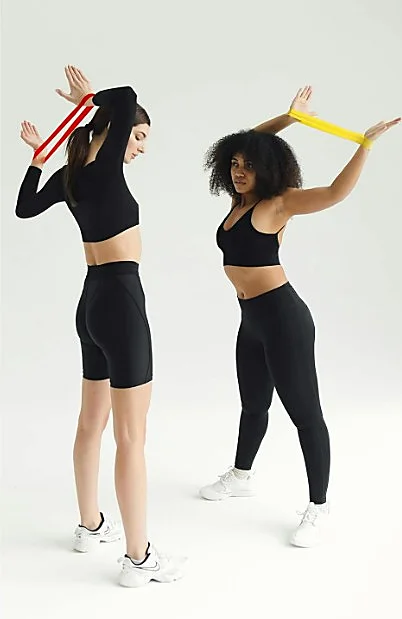 Estas bandas elásticas de pilates y yoga te servirán para entrenar tu flexibilidad