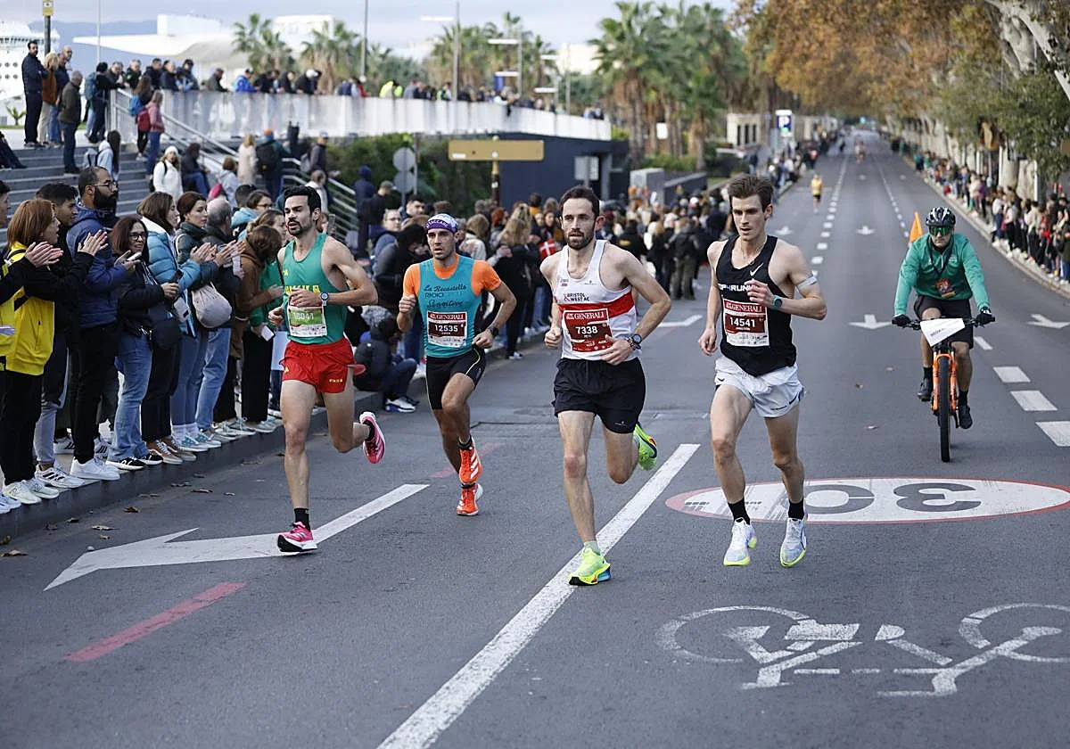 Cortes de tráfico los días 13 y 14 por el Maratón de Málaga