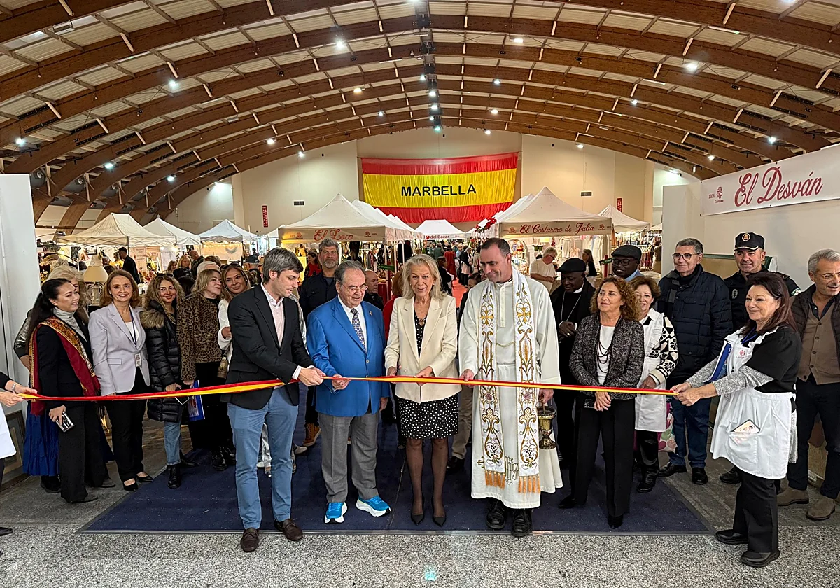 Cáritas Christmas bazaar in Marbella opens its doors with the aim of beating the 250,000 euros raised in 2024