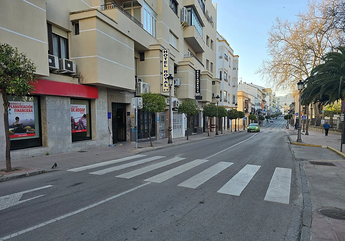 Ronda renovará de forma integral la calle Virgen de la Paz para priorizar el uso peatonal