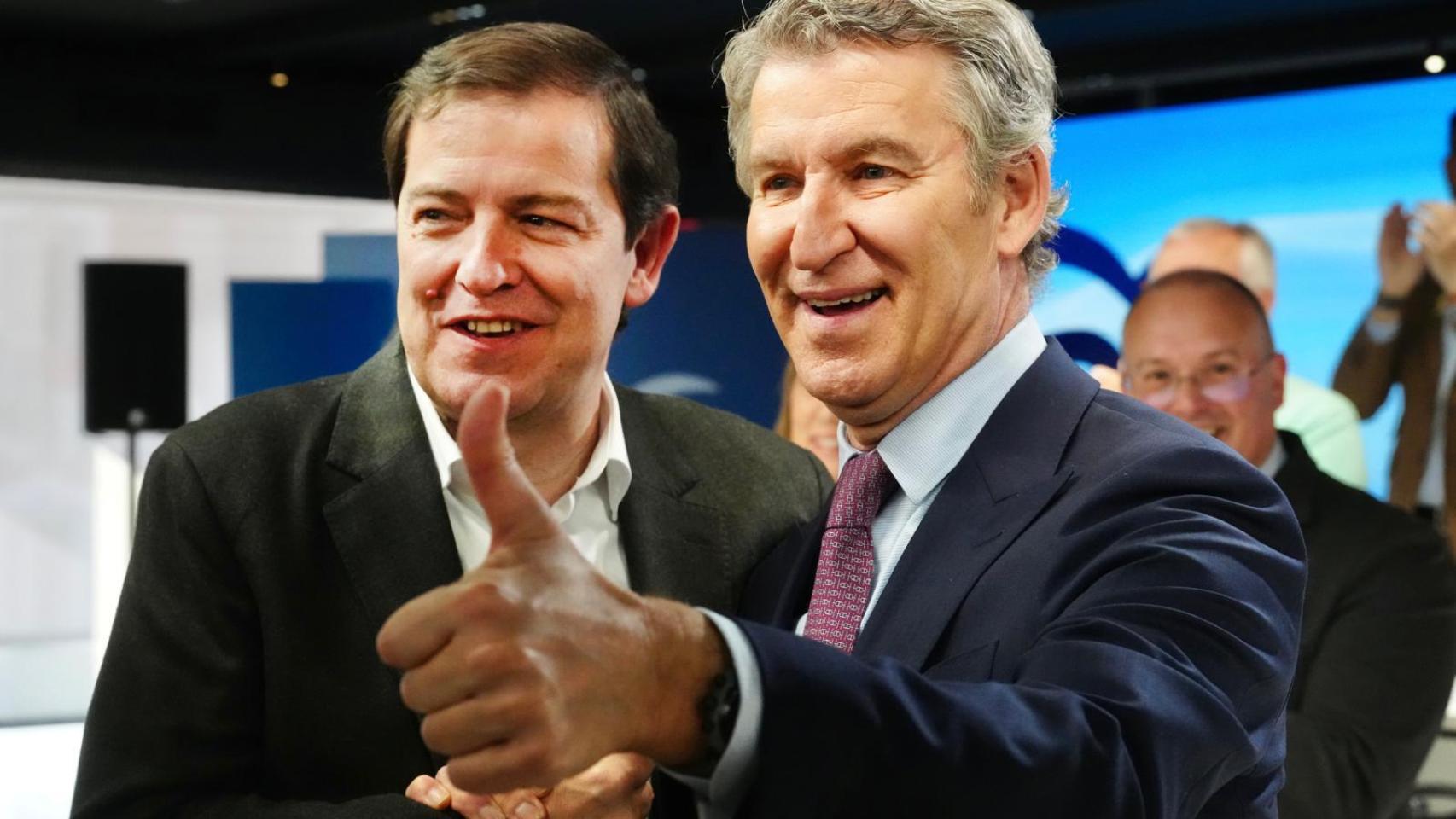 Los tres candidatos del PP exigirán pactos de 4 años, con calendario de reformas, si Vox quiere entrar en los gobiernos