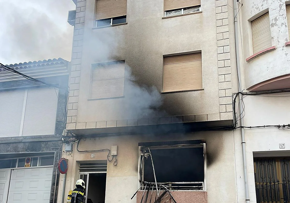 Detenido un hombre en Albacete por incendiar su casa con sus padres dentro