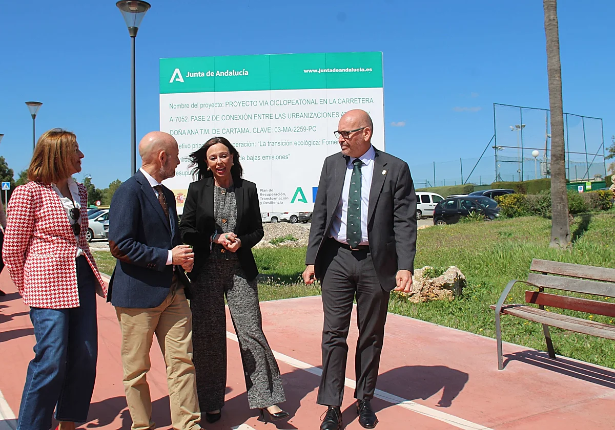New cycle and pedestrian path opens in Cártama: phase 2 of A-7052 route complete