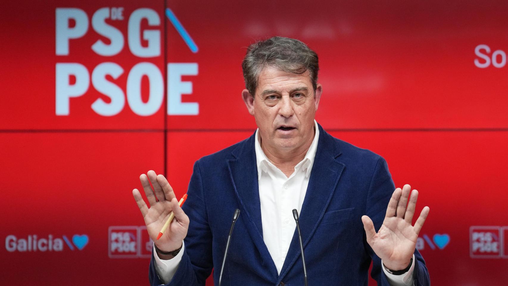 El líder del PSOE gallego admite que conocía desde octubre las acusaciones de acoso sexual contra Tomé pero que él lo negó