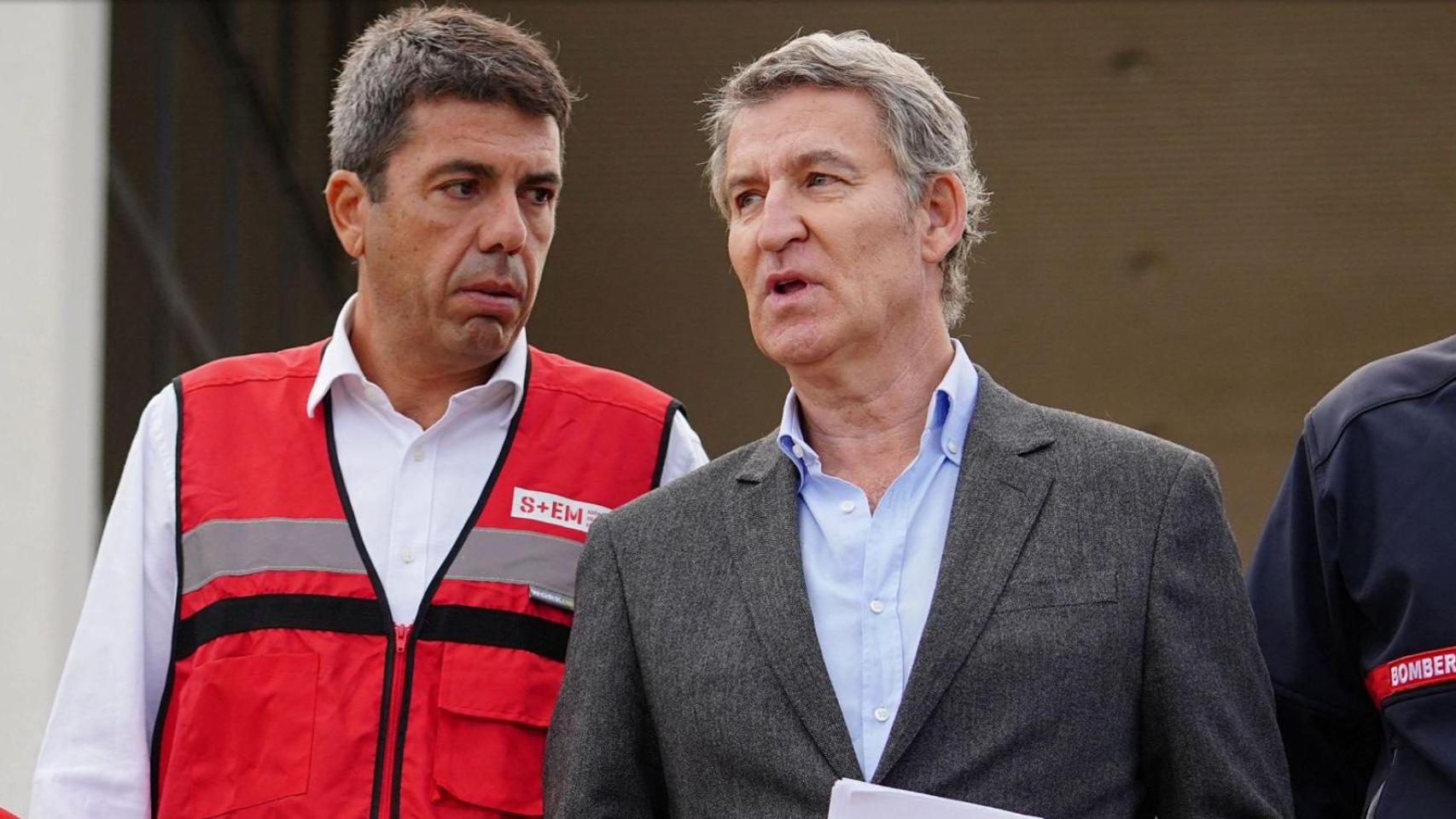 La jueza cita como testigo a Alberto Núñez Feijóo por las llamadas con Carlos Mazón durante la dana