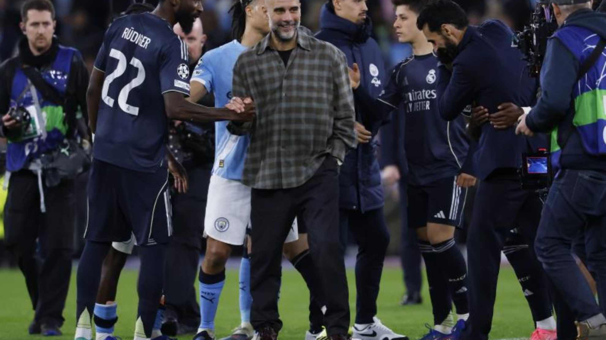 El pique final entre Guardiola y Rüdiger<br>