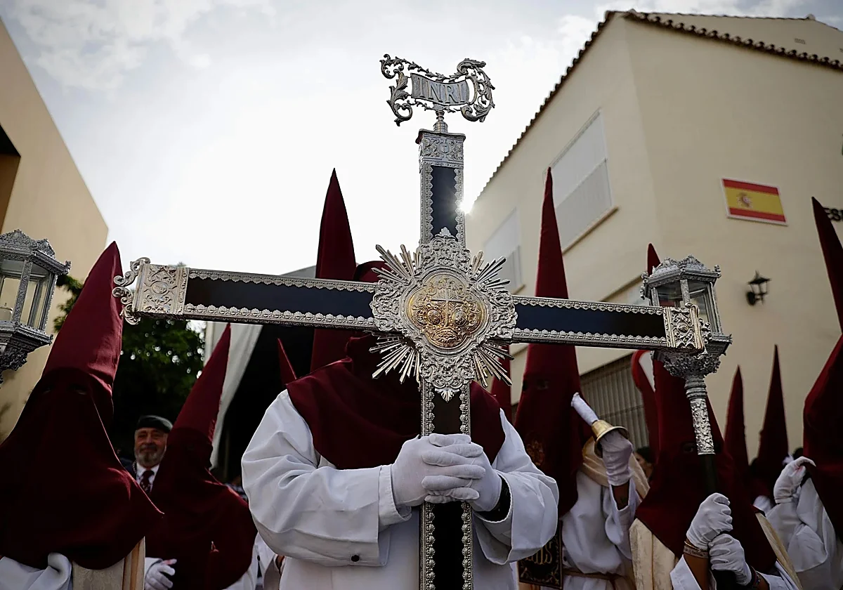 Cinco procesiones toman las calles de Málaga en el tramo más intenso de la Cuaresma