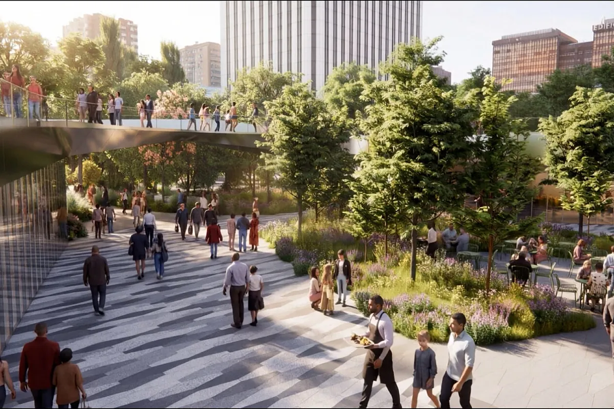 Así será el nuevo AZCA tras la remodelación que va a vivir en 2027