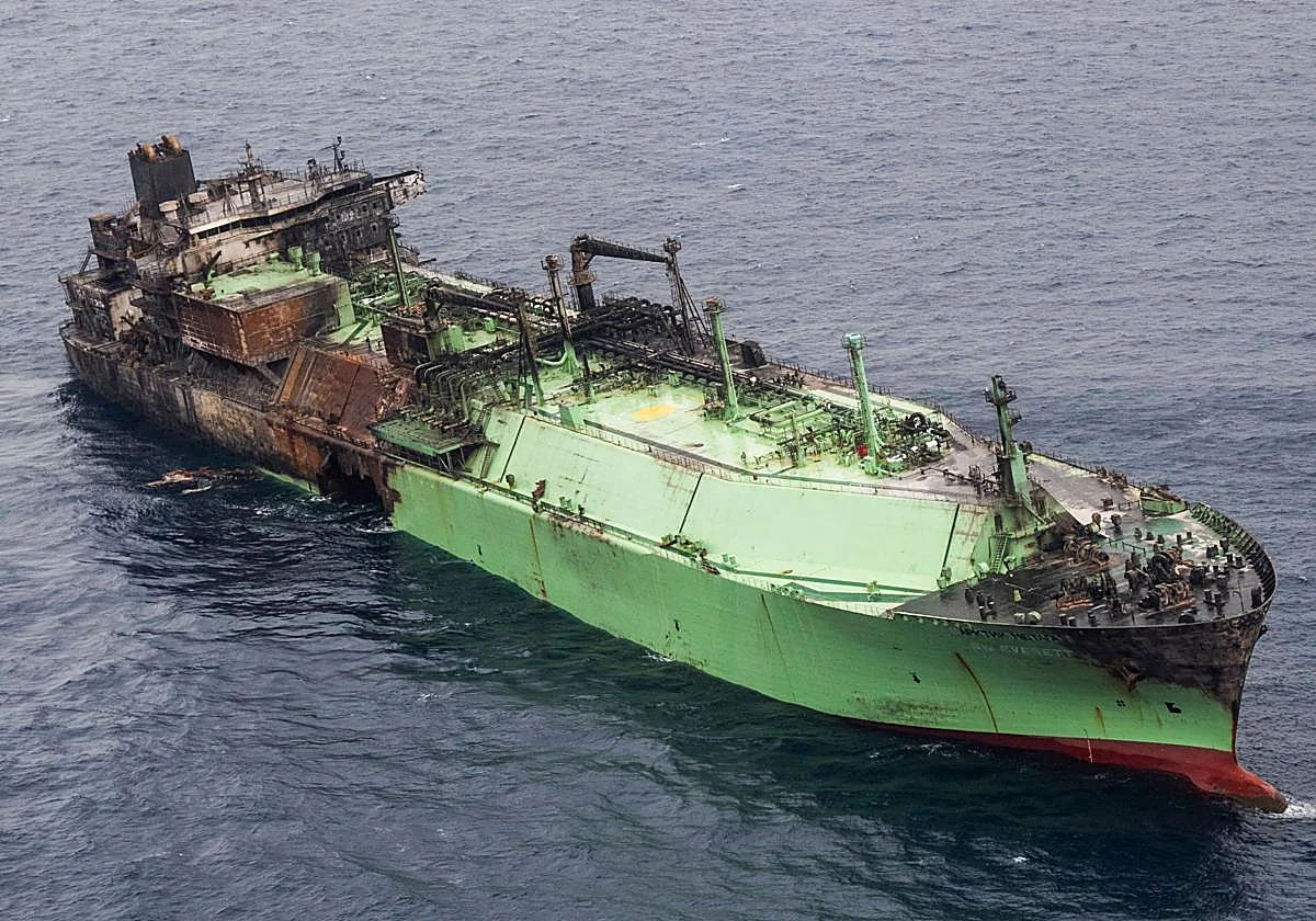 Europa asiste alarmada a la situación del petrolero ruso atacado en el Mediterráneo
