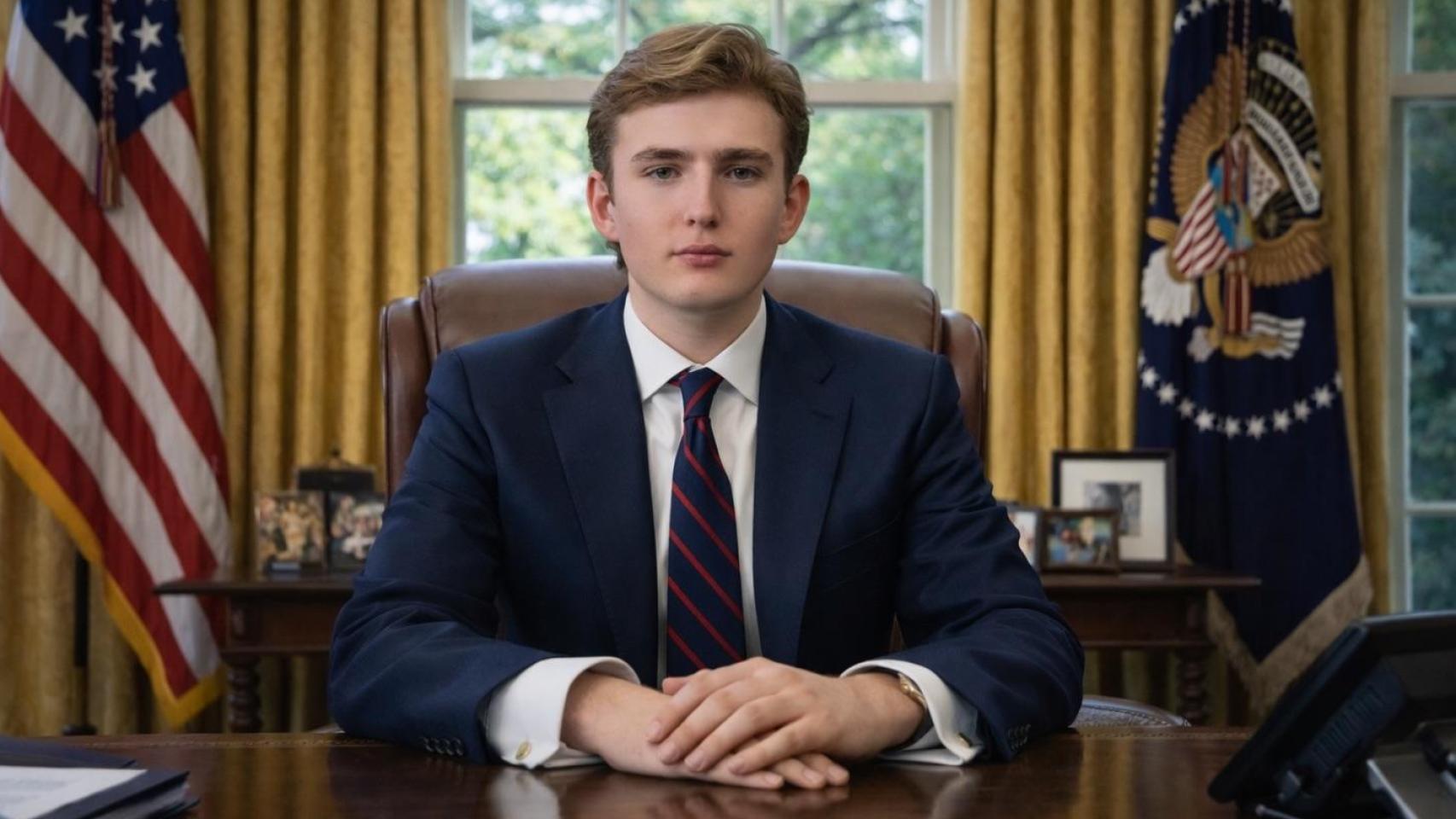 Barron Trump, millonario a los 19 años: su fortuna de 150M gracias a las criptomonedas y a su última (y solvente) empresa