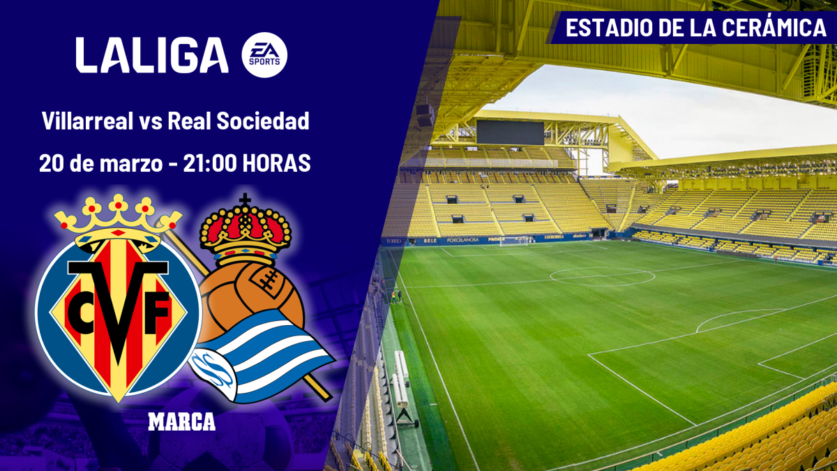 Villarreal - Real Sociedad: horario, dónde ver en TV y canal del partido de LaLiga EA Sports