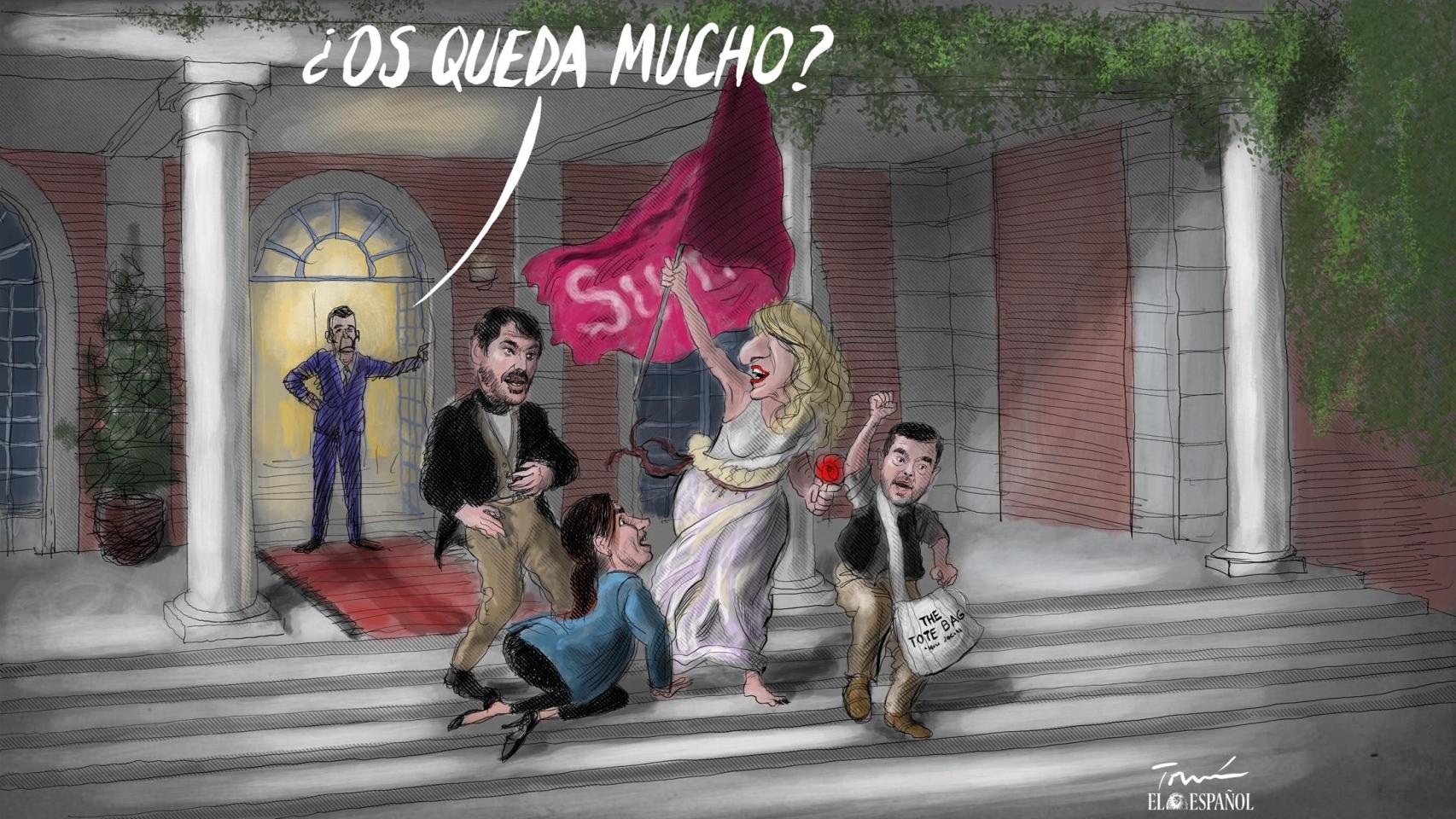 Sumar traga con el "decreto de derechas" contra la crisis pero su motín revela que los apoyos de Sánchez son incompatibles