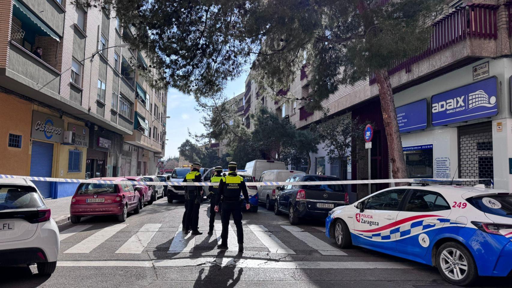Un hombre mata a tiros a una mujer en Cardenal Cisneros (Zaragoza) y se suicida de otro disparo en la cabeza