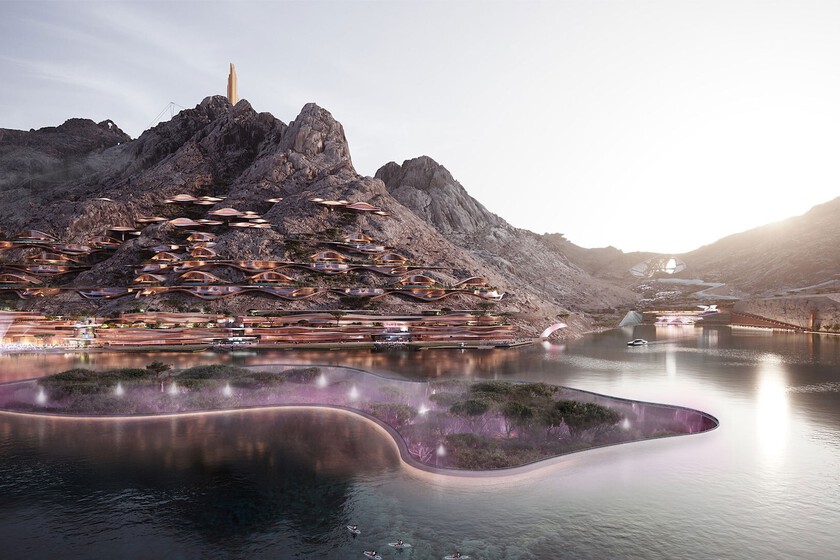 Arabia Saudí está jugando a ser Dios en el desierto: quiere construir un inmenso lago de 2,8 kilómetros de largo