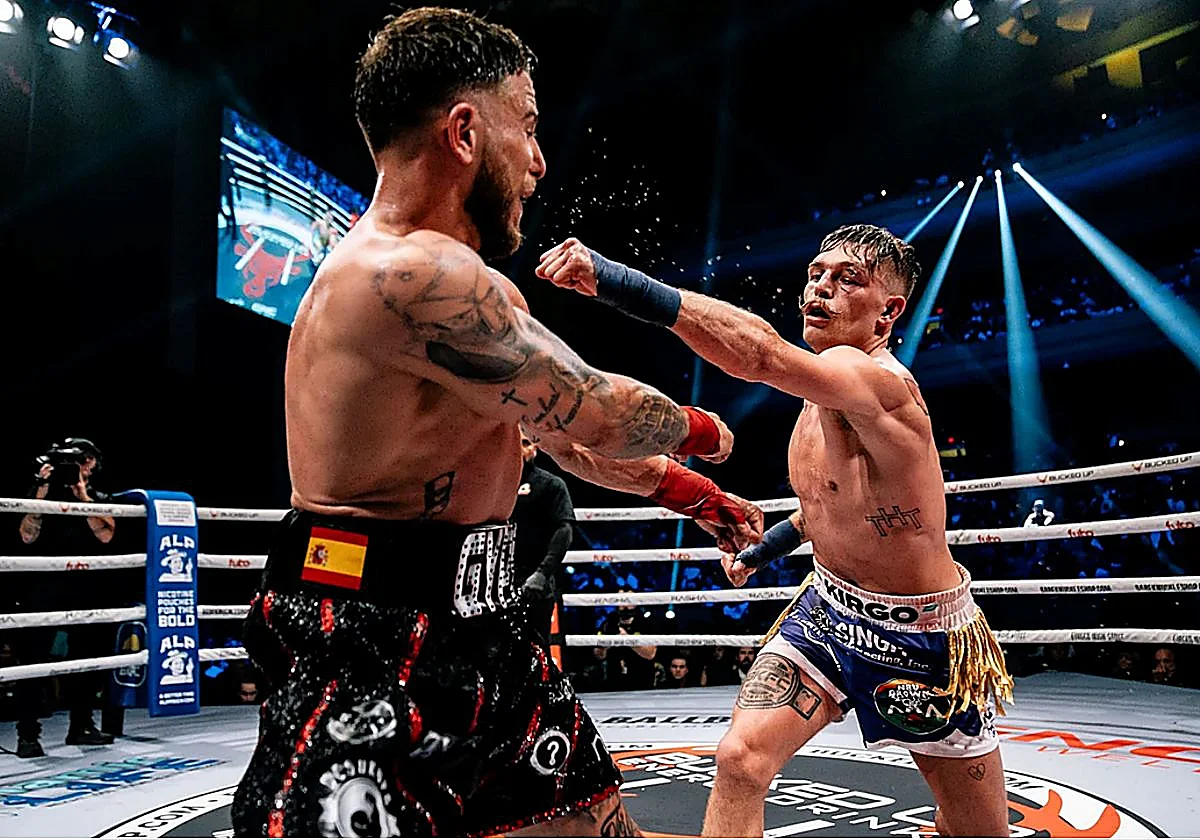 Marbella's Nico Gaffie falls short in controversial BKFC featherweight world title bout