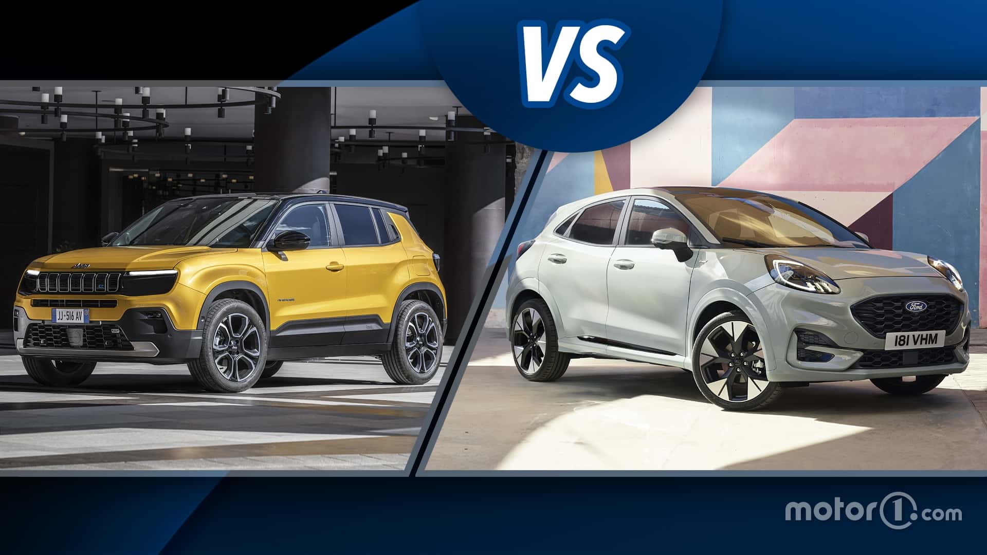Jeep Avenger vs. Ford Puma, duelo entre SUV híbridos y eléctricos
