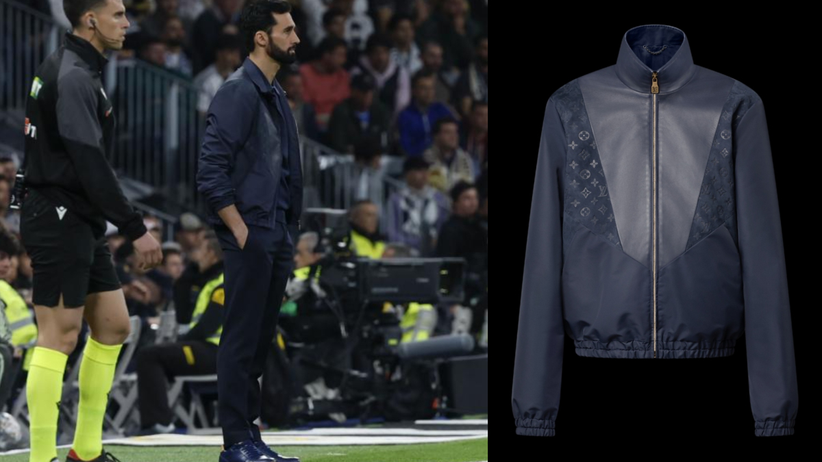 La espectacular chaqueta de 3.900 euros con la que Arbeloa arrasó en el derbi