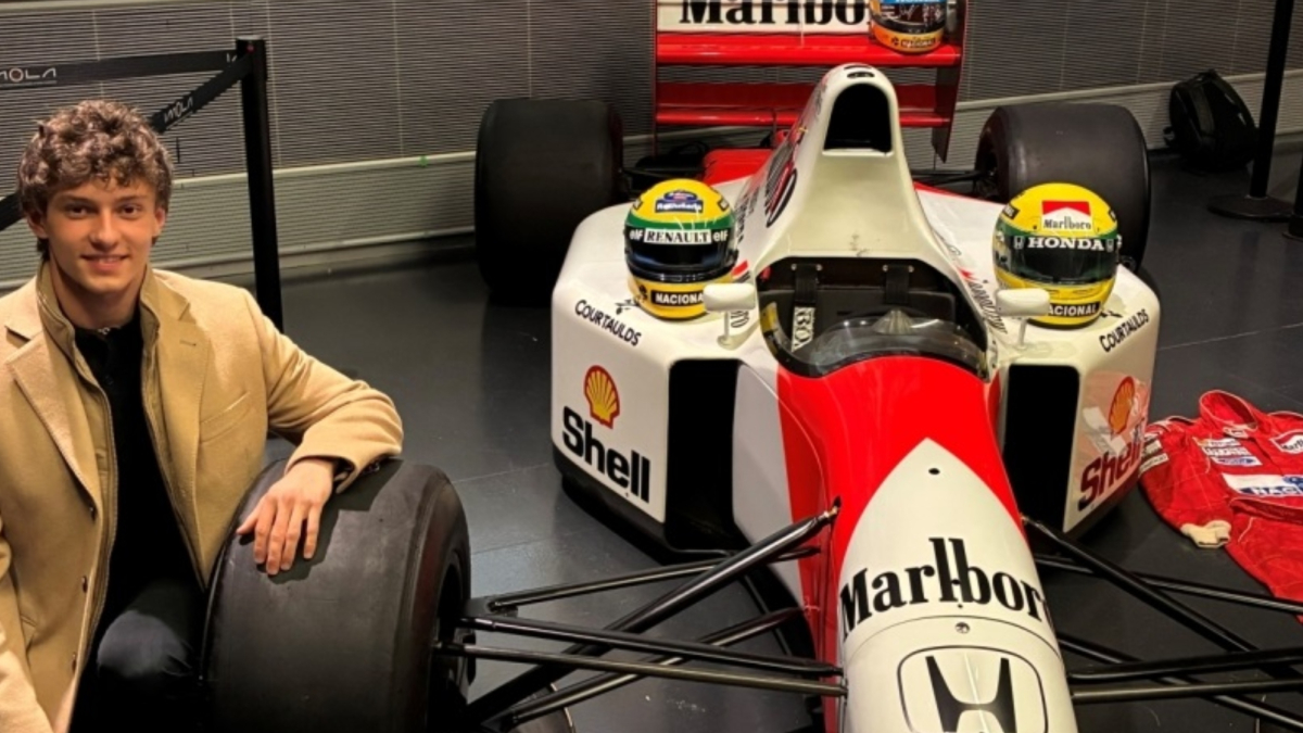 Antonelli quiere ser como Senna: "Sólo tengo un objetivo"