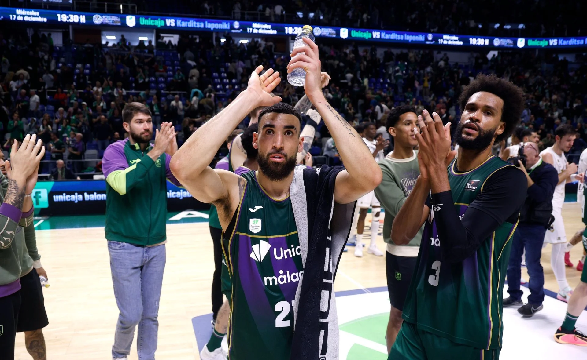 Las notas del Unicaja en la victoria ante el San Pablo Burgos