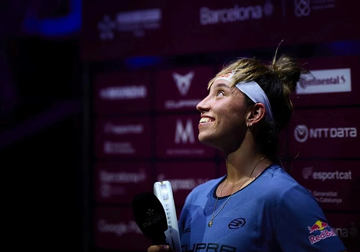 Bea González peleará este domingo por su primer título de las Premier Padel Finals