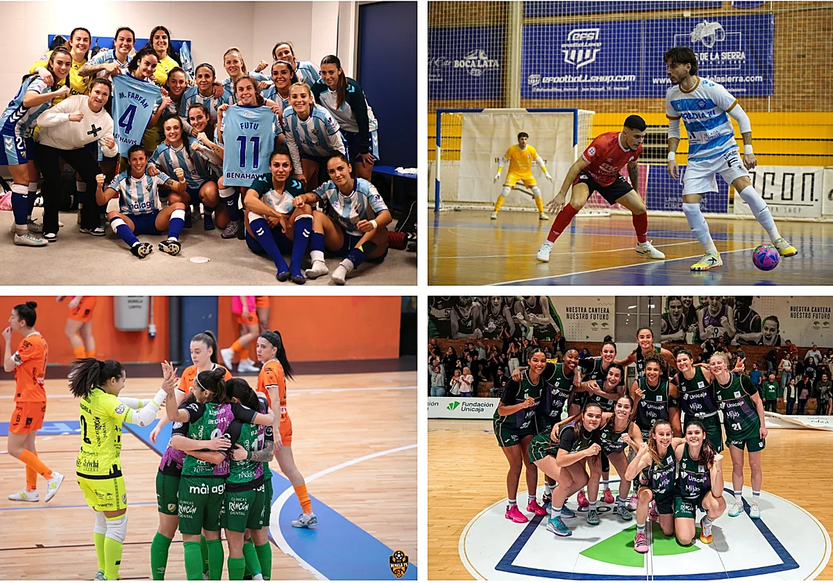 Polideportivo malagueño: Victorias del Nueces de Ronda Atlético Torcal, el Unicaja Mijas, el Málaga femenino y el Heredia 21