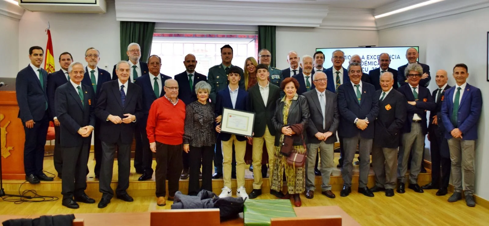 Habecu Málaga entrega su Premio a la Excelencia Académica a Óscar Segovia