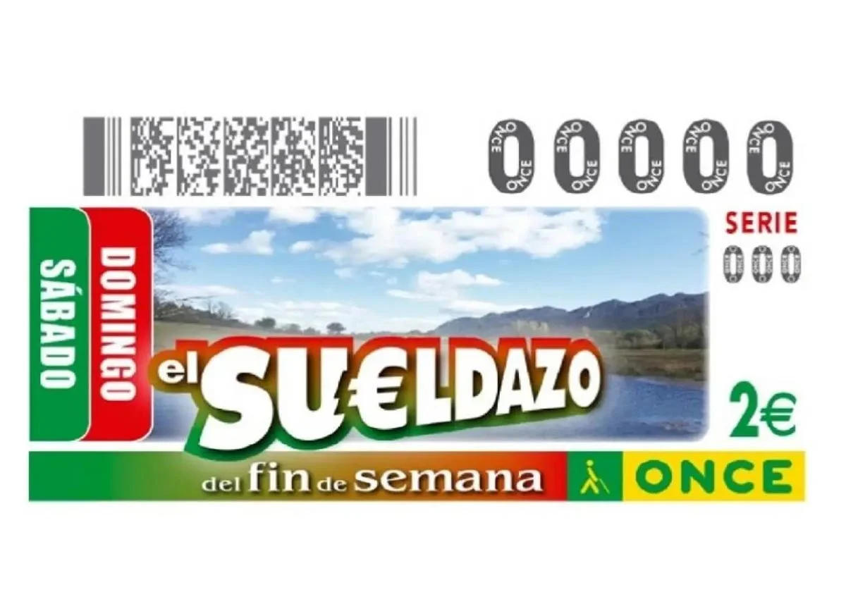 Resultado del sorteo del Sueldazo del fin de semana de la ONCE del sábado, 13 de diciembre de 2025