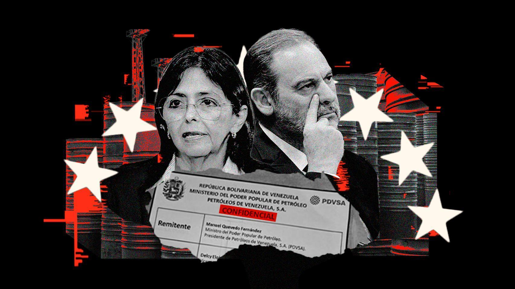 Delcy negoció en Barajas con Ábalos los 6M de barriles de crudo estipulados en el sobre de Aldama para financiar al PSOE