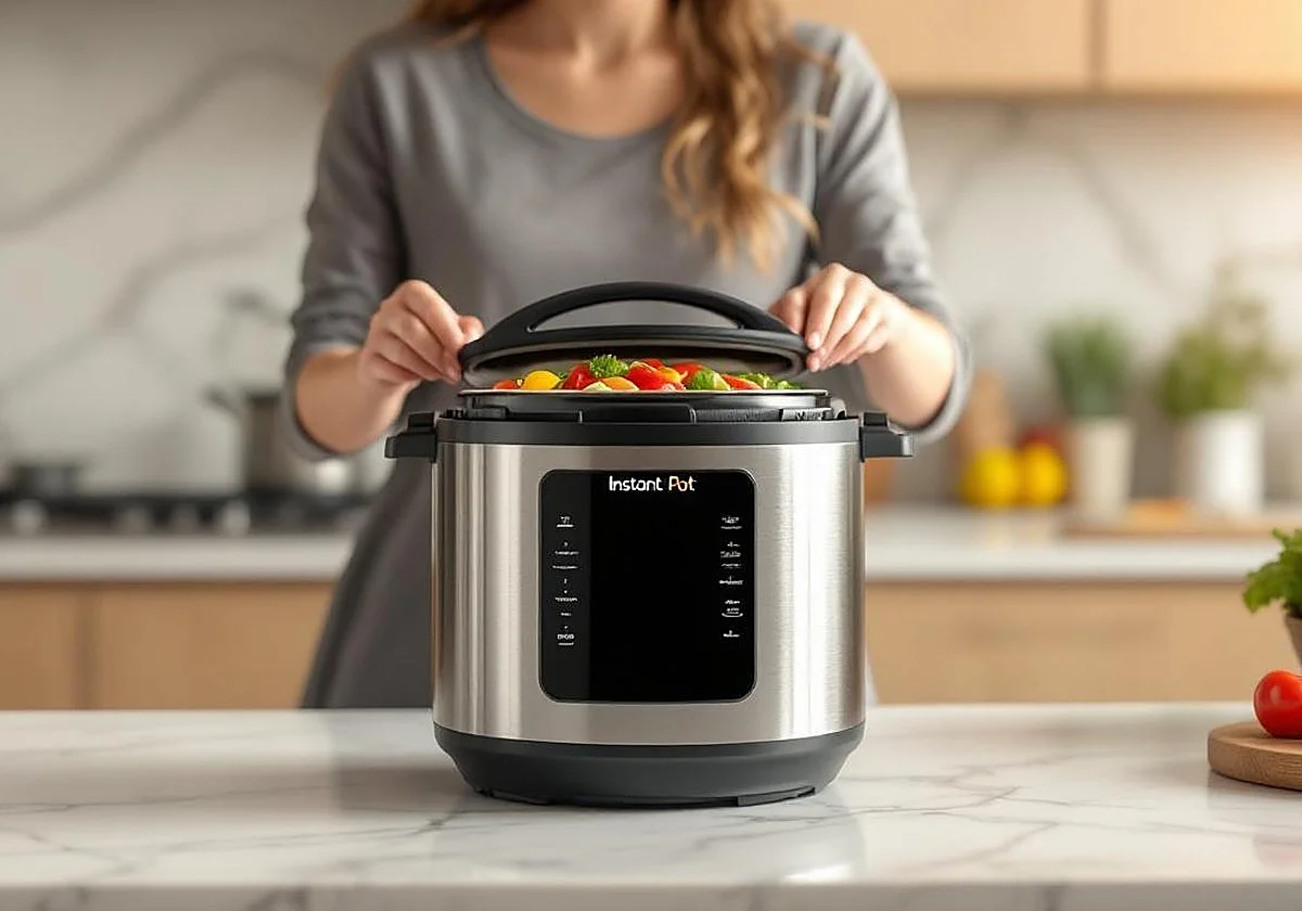 Cocina de todo y de forma más rápida con la olla multifunción Instant Pot 7 en 1