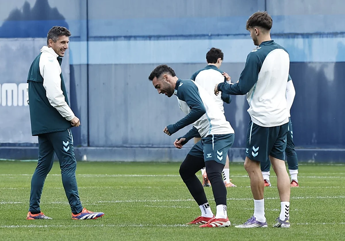 El Málaga, con el objetivo de no fallar al final del partido