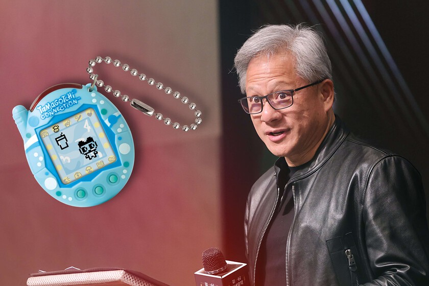 Jensen Huang cree que hemos alcanzado el "que viene el lobo de la IA". Es perfecta para alimentar a un Tamagotchi