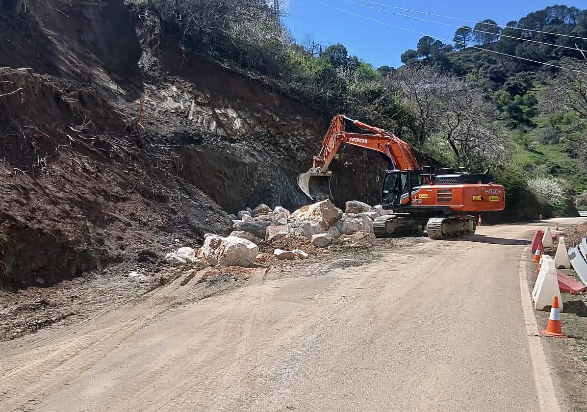 Ronda roadworks update: Malaga's provincial authority spends 4.2 million euros on 14 roads