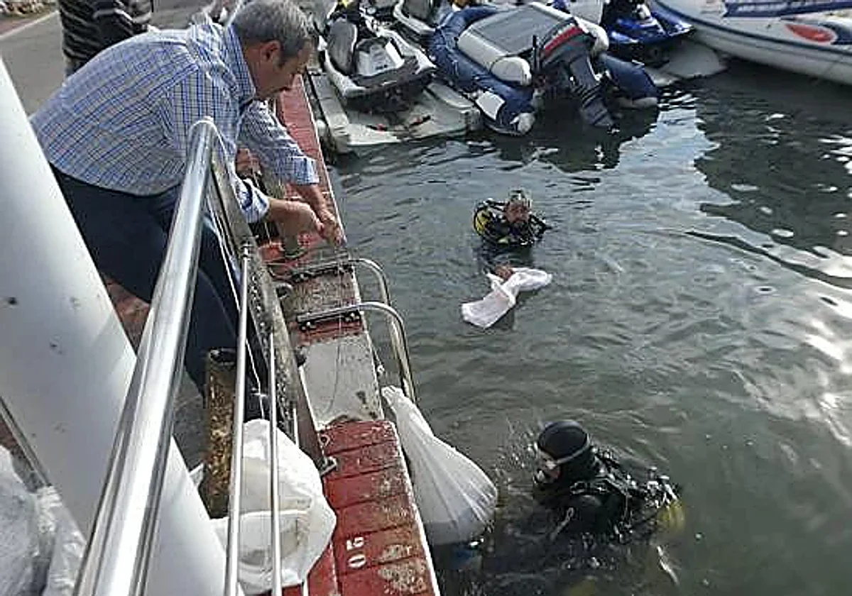 New seabed clean-up day at Marbella marina