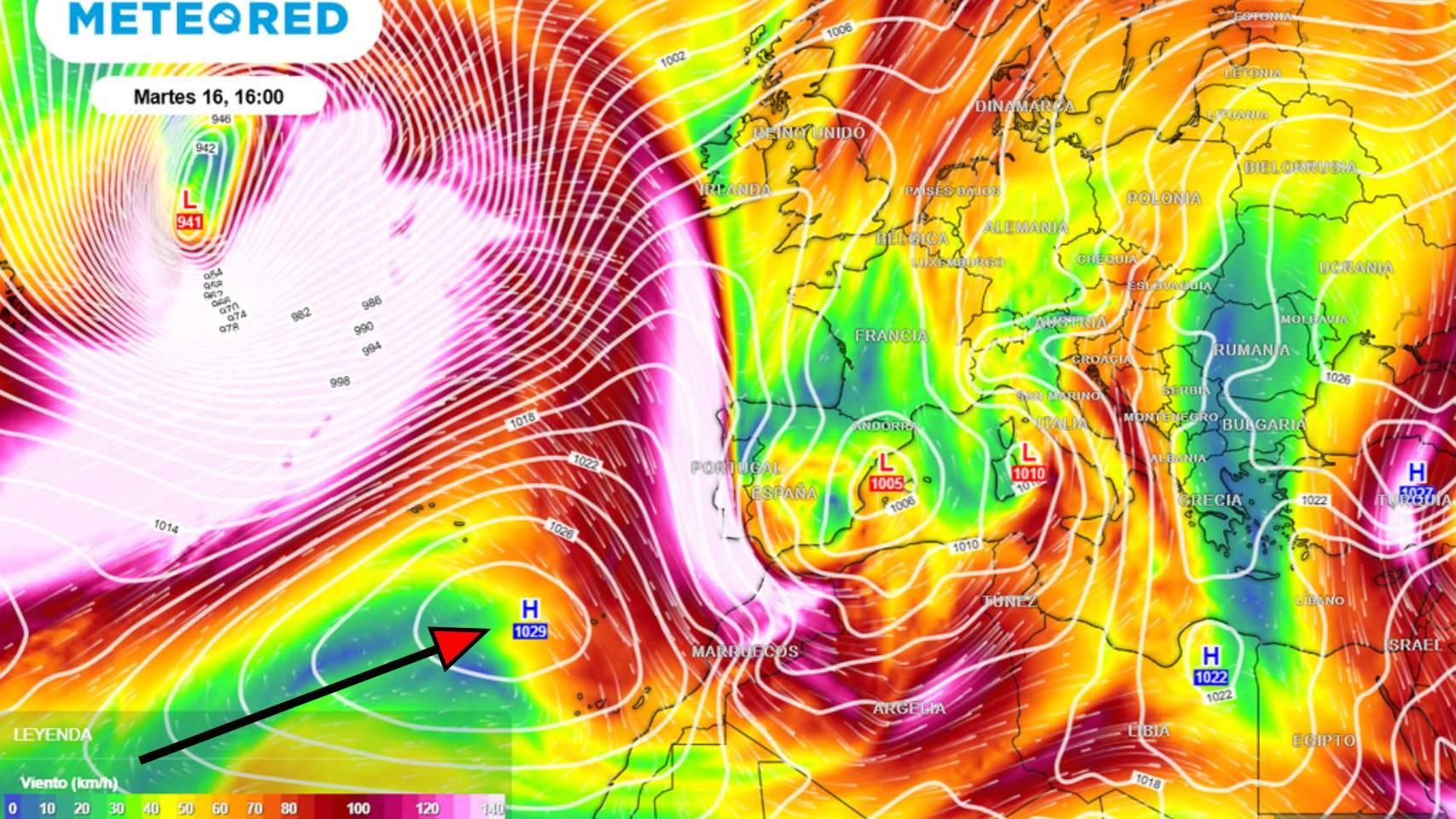 Llega la borrasca Emilia: Aemet avisa a España por más de 200 l/m2 de lluvia en las próximas horas y nieve en estas zonas