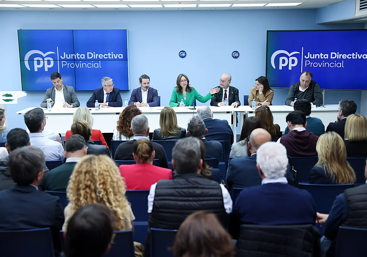El PP de Málaga se pone en modo electoral y se conjura contra el exceso de confianza